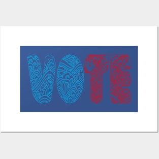 Vote: Two Waves Posters and Art